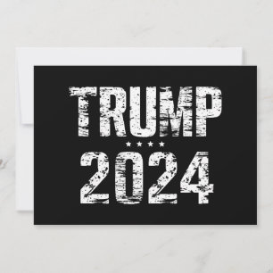 Election Keep America Great Trump 2024  Invitation