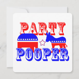 Election Party Pooper Invitation