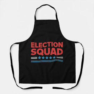 Election Squad 2024 Election Democrat Republican Apron