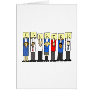 Election Success Congratulations Humor Cards