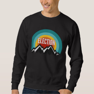 Election Vintage Retro Sunset Sweatshirt