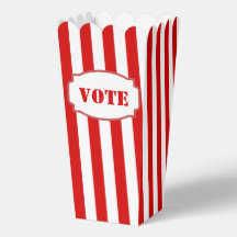 Election Vote Popcorn Favor Box
