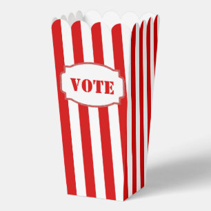 Election Vote Popcorn Favor Box