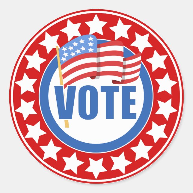 Election Vote Sticker (Front)