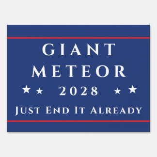 Election Yard Sign
