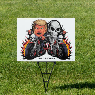 Election yard sign for local candidate