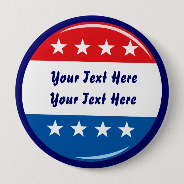 Elections 2015-2016 vote pinback button (Front)