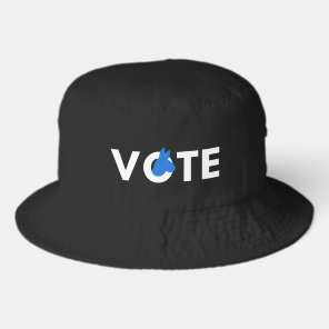 Elections - Vote Democrat II Bucket Hat