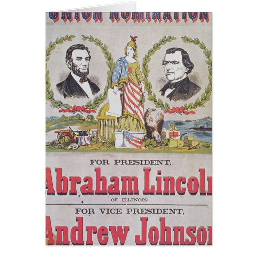 Electoral campaign poster for the Union Cards (Front)