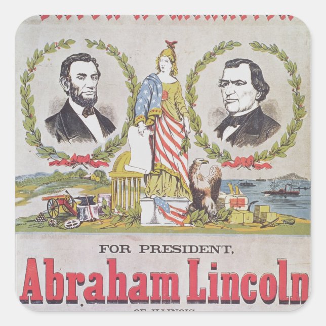 Electoral campaign poster for the Union Square Sticker (Front)
