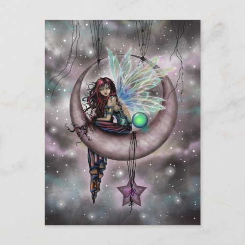 Electra Fae Fantasy Art by Molly Harrison Postcard