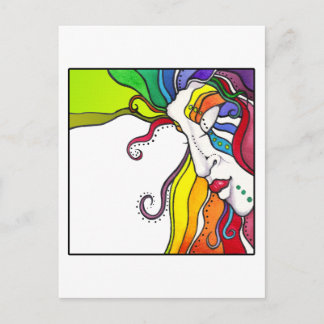 Electra Pop Art Diva Postcard
