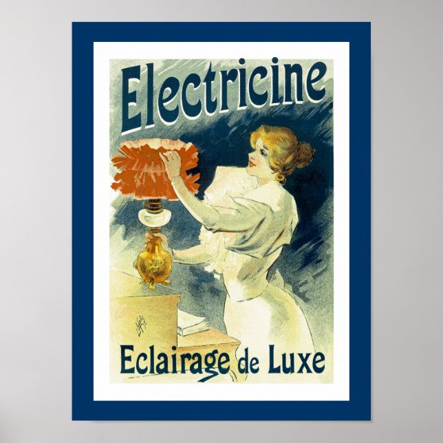 Electracine Luxury Lighting Poster (Front)