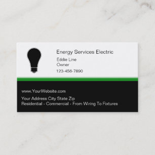 Electrian Business Cards