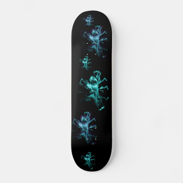 Electric Aura Skateboard Deck (Front)
