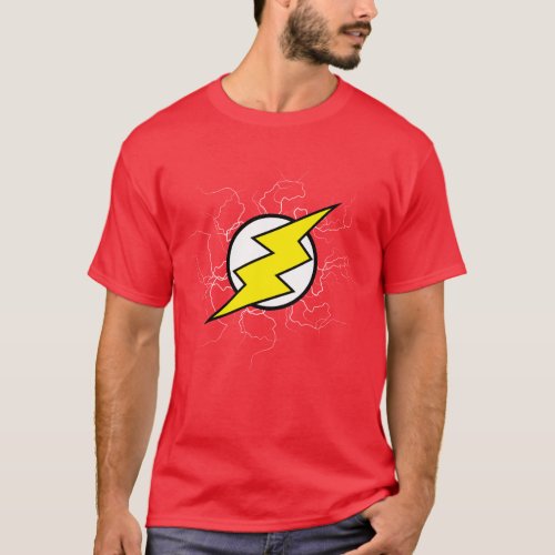 Electric Ball Light Effect Design T_Shirt
