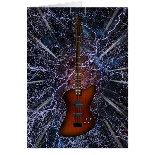 Electric Bass Guitar (Front)