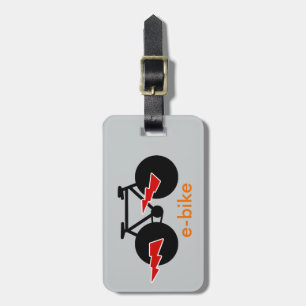electric-bike  e-bike luggage tag