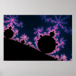 Electric Blossom - Fractal Poster