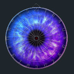Electric Blue and Purple Eyeball Dart Board<br><div class="desc">This striking dart board has a beautiful dark blue and purple eyeball on it that looks electrified. Thanks for visiting Digi-Zazzle It, an online boutique shop where you'll find a fun mix of designs to satisfy all your gift giving and home decor needs! Contact me at digiscrapthat@comcast.net if I can...</div>