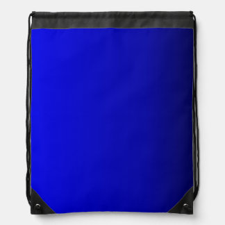 Electric Blue Car Mats Drawstring Bag