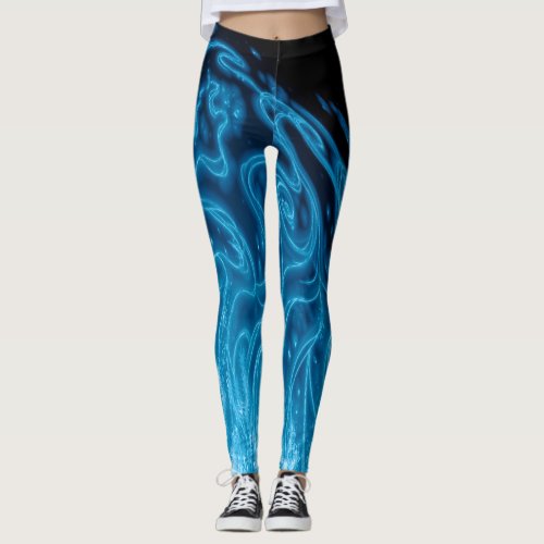 Electric Blue Leggings