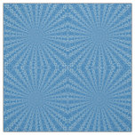 Electric Blue Lemonade and Aquamarine Duo Tone Pat Fabric