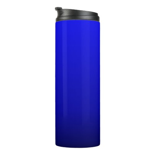 Electric Blue Personal Thermal Tumbler