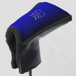 Electric Blue Personalized Golf Head Cover