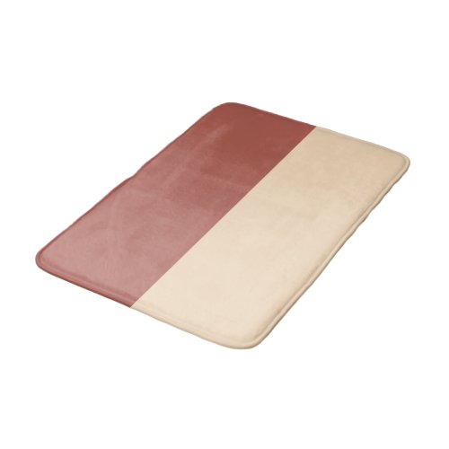 Electric Brown and Bisque Bath Mat