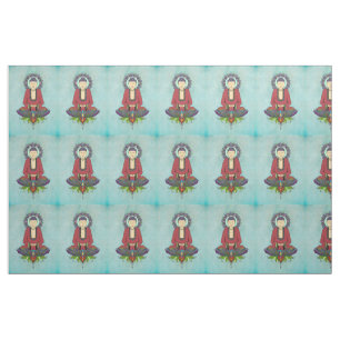 Electric Buddha Customizable Fabric