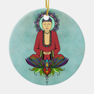 Electric Buddha Ornament