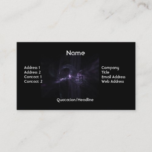 Electric Business Card