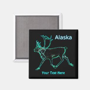 Electric Caribou - Alaska Magnet