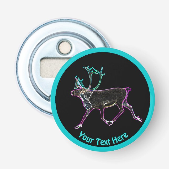 Electric Caribou Bottle Opener (Front)