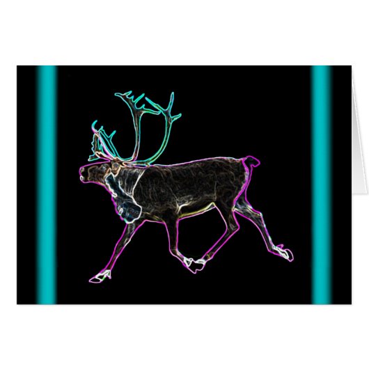 Electric Caribou Cards (Front Horizontal)