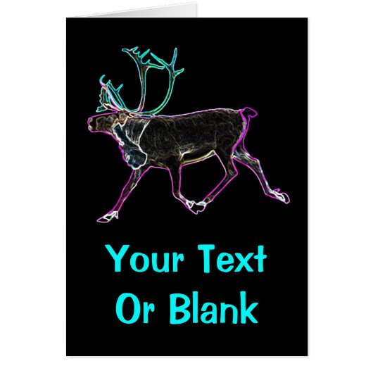 Electric Caribou Cards (Front)