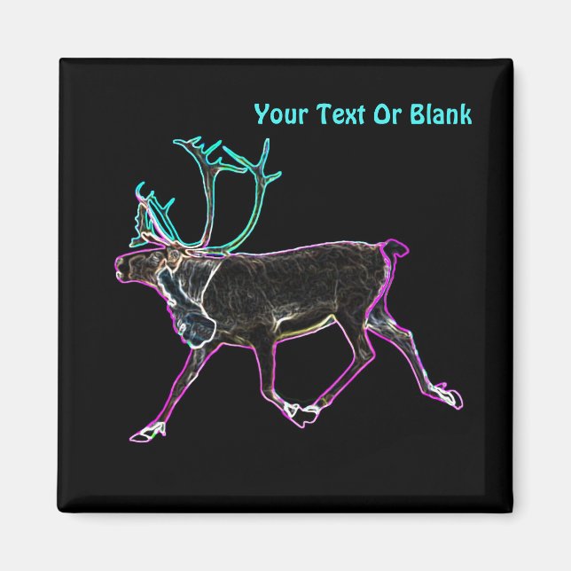 Electric Caribou Magnet (Front)