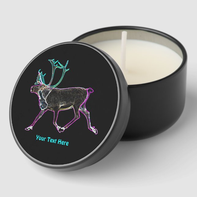 Electric Caribou Mini Candle Favors (Corner)
