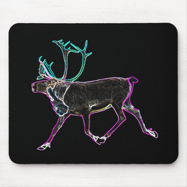 Electric Caribou Mouse Pad (Front)
