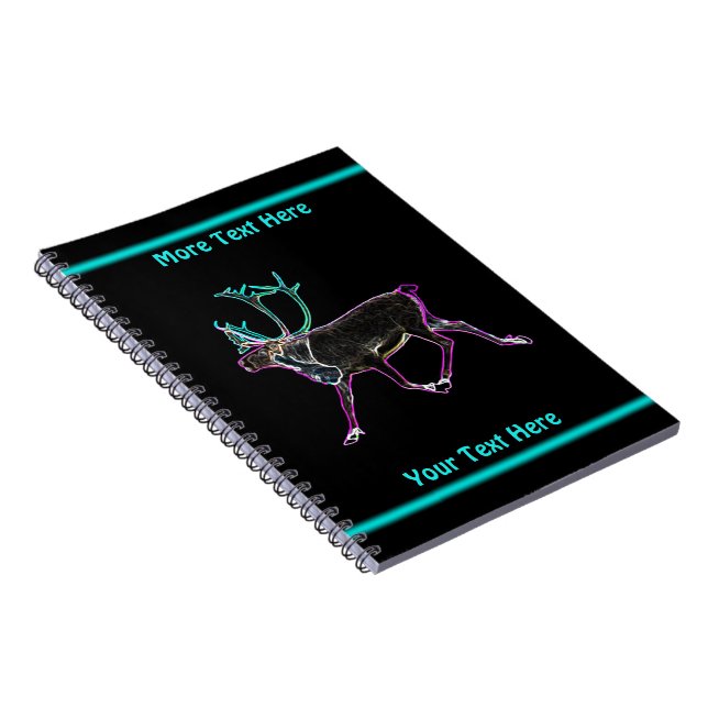 Electric Caribou Notebook (Right Side)