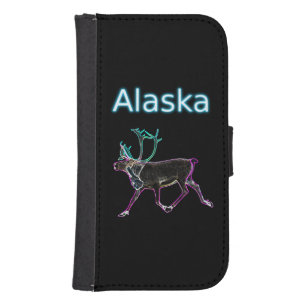 Electric Caribou Phone Wallet