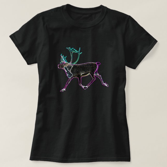 Electric Caribou T-Shirt (Design Front)