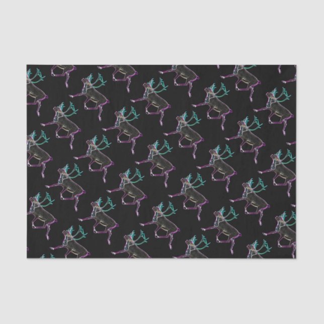 Electric Caribou Tissue Paper (Front)