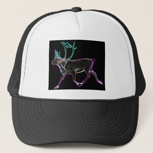 Electric Caribou Trucker Hat