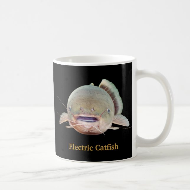 Electric catfish coffee mug (Right)