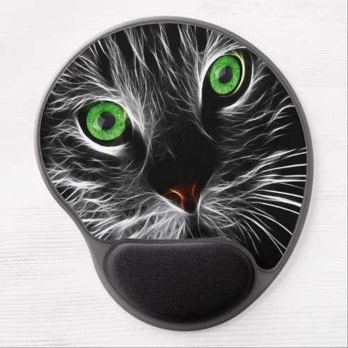 Electric Charge Cat Named John Gel Mouse Pad