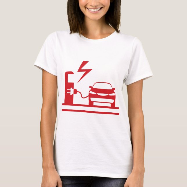 Electric charging station T-Shirt (Front)