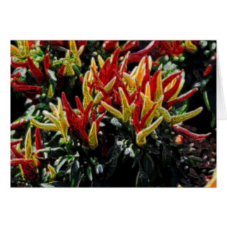 Electric Chili Peppers Cards