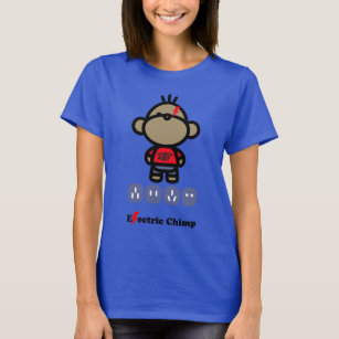 Electric Chimp Monkey T-Shirt